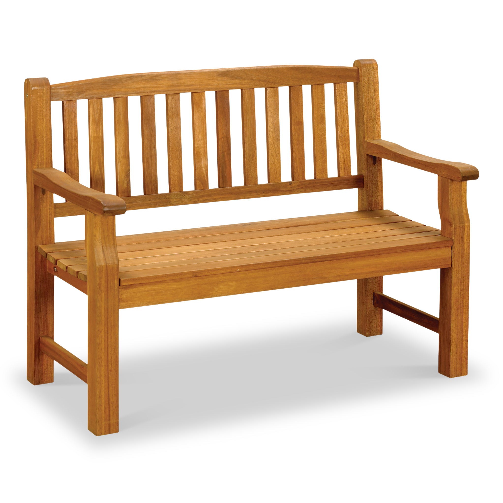 Turnbury Fsc Acacia Wooden 2 Seater Bench For Garden Roseland