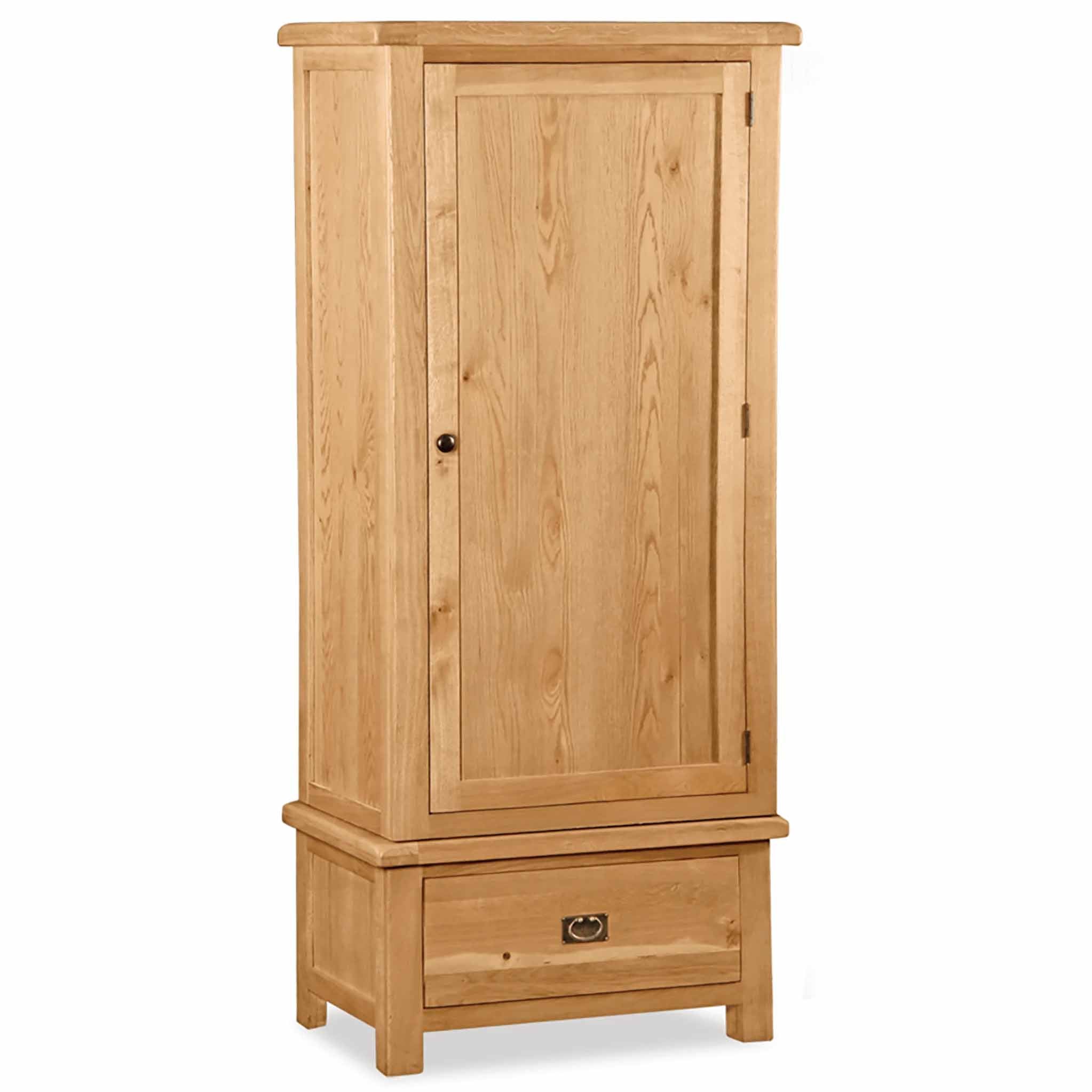 Zelah Oak Single Wardrobe Roseland