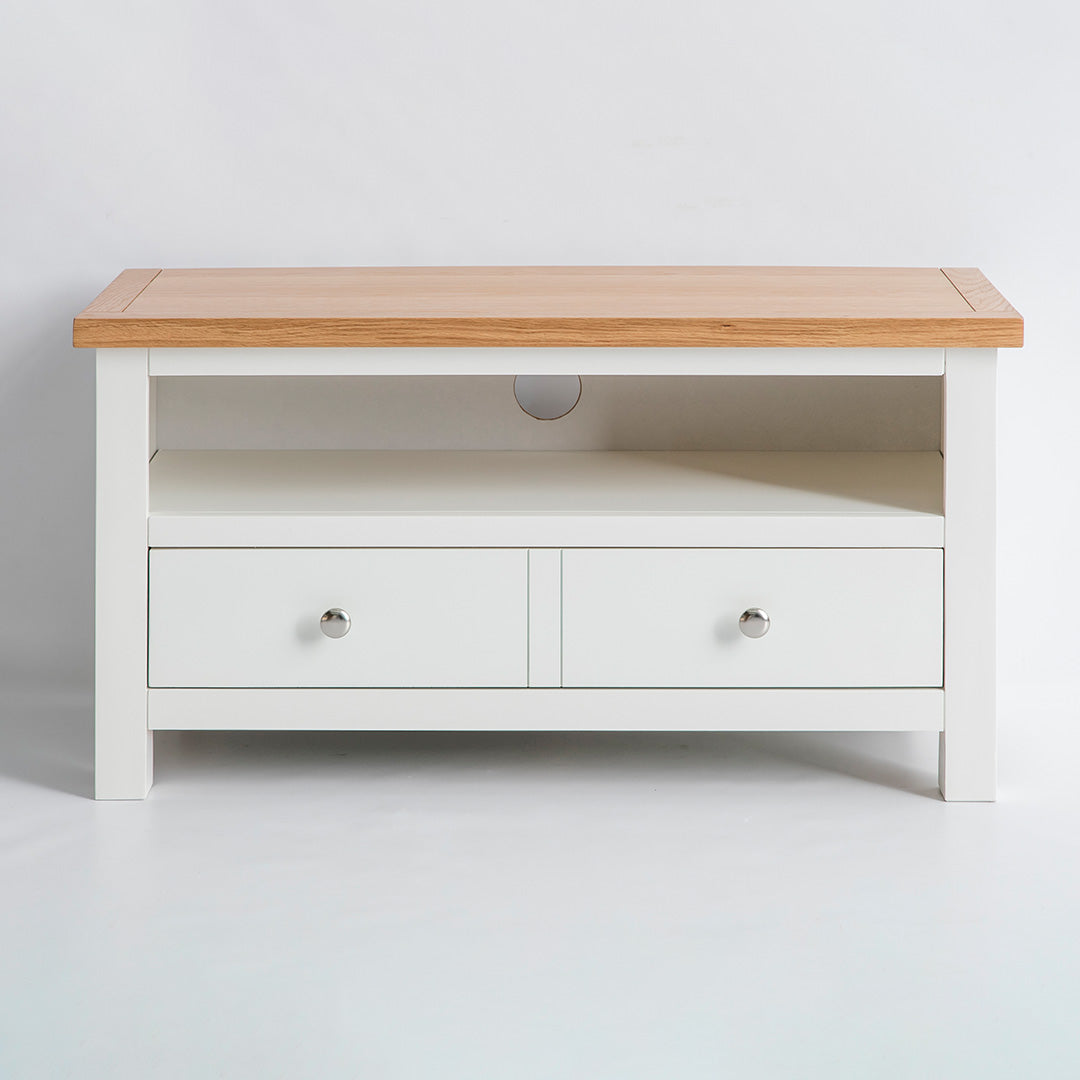 Farrow White Small Tv Stand