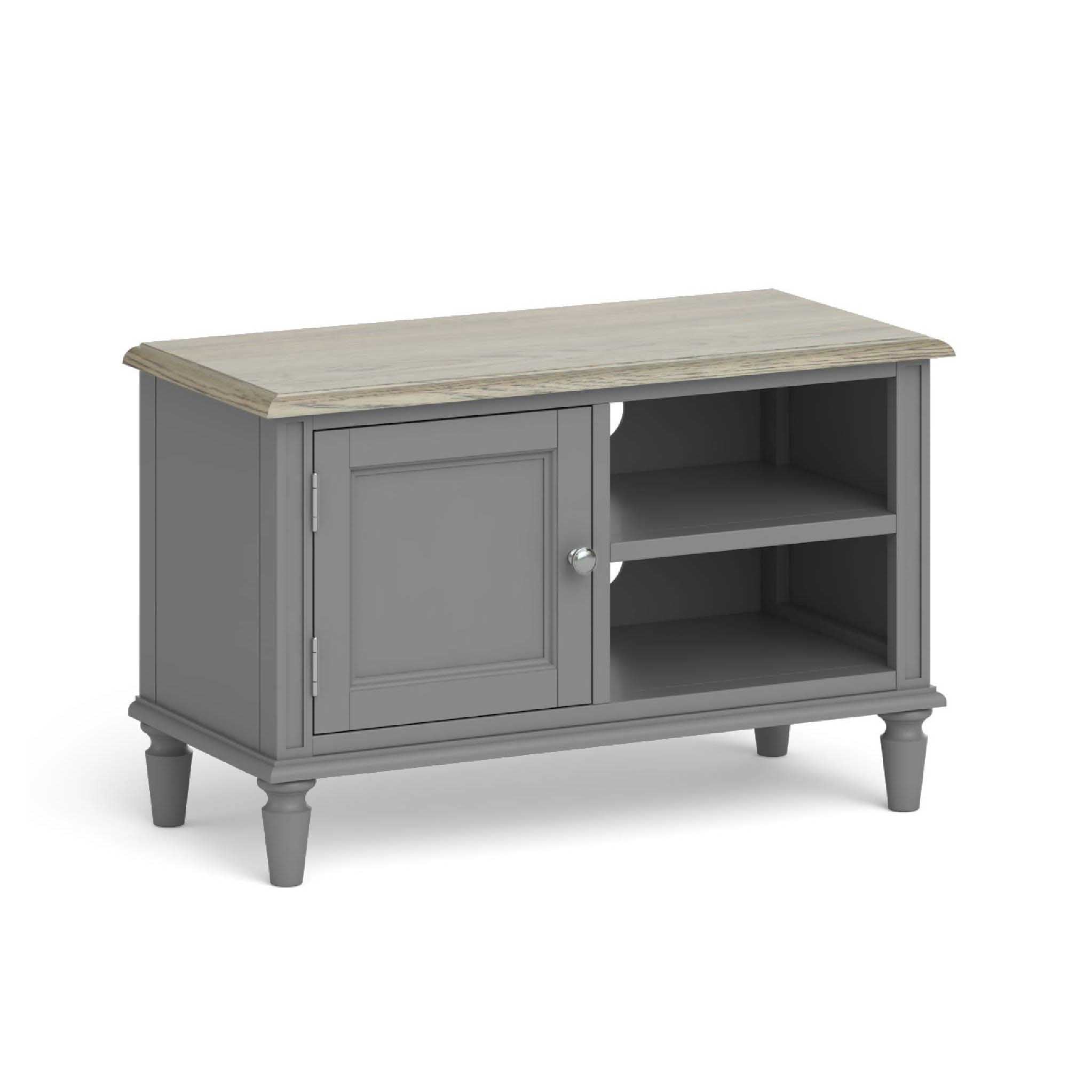 Mulsanne Grey French Style Small Tv Unit Roseland