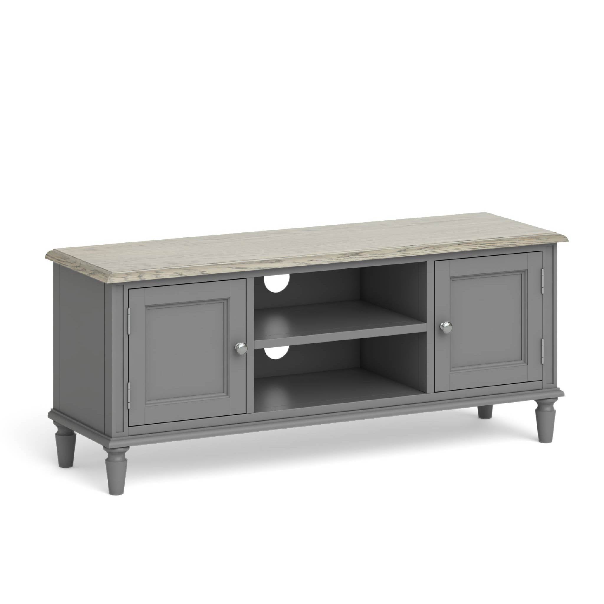 Mulsanne Grey French Style Large Tv Unit Roseland