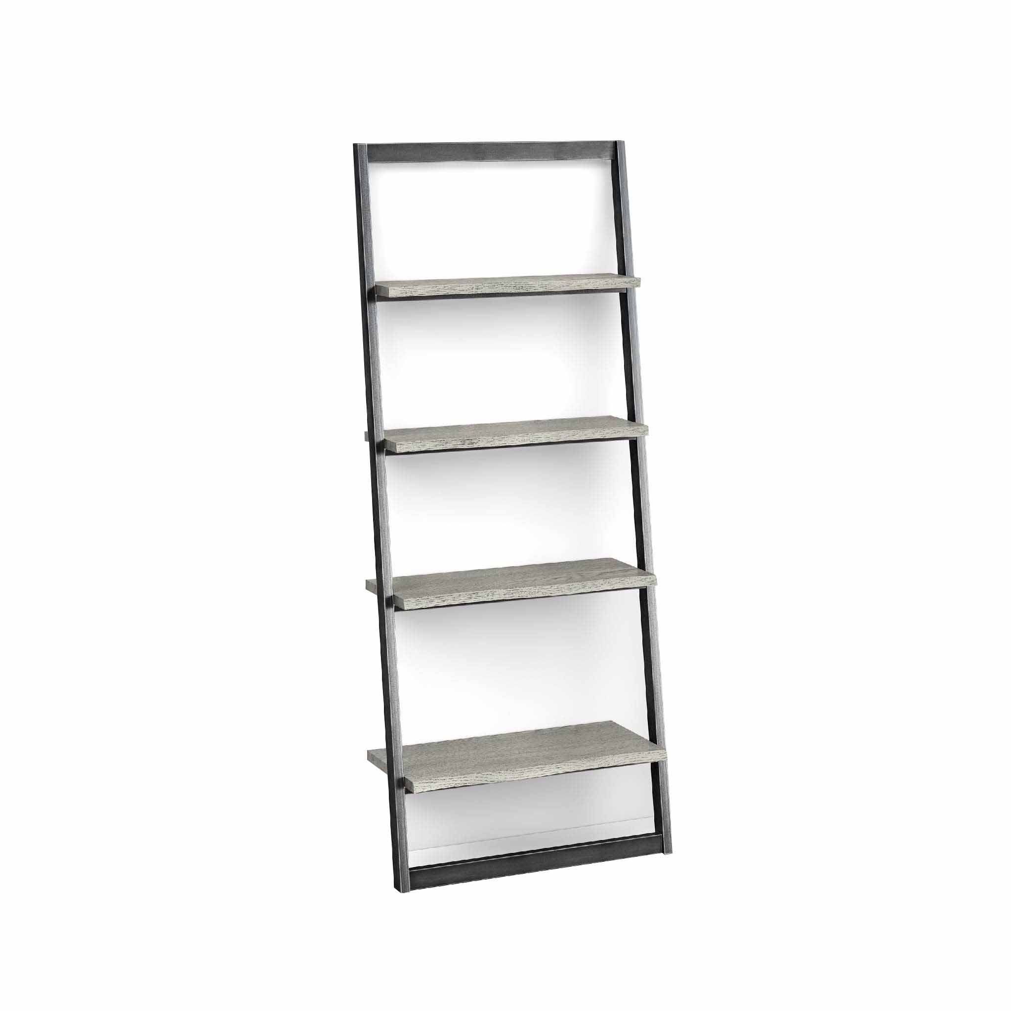 Soho Industrial Oak Metal Ladder Bookcase Roseland