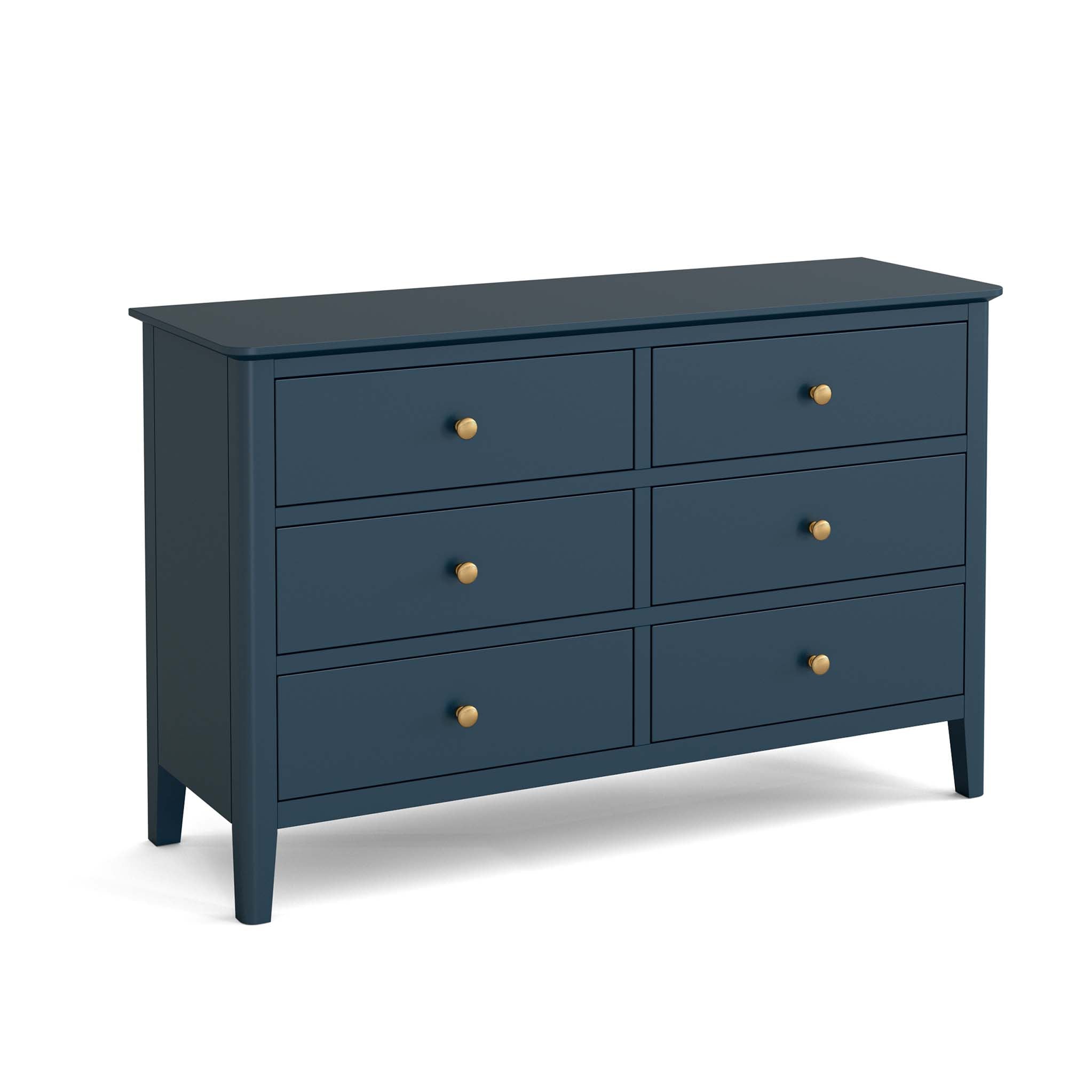 Stirling Blue Large Chest Of Drawers Roseland