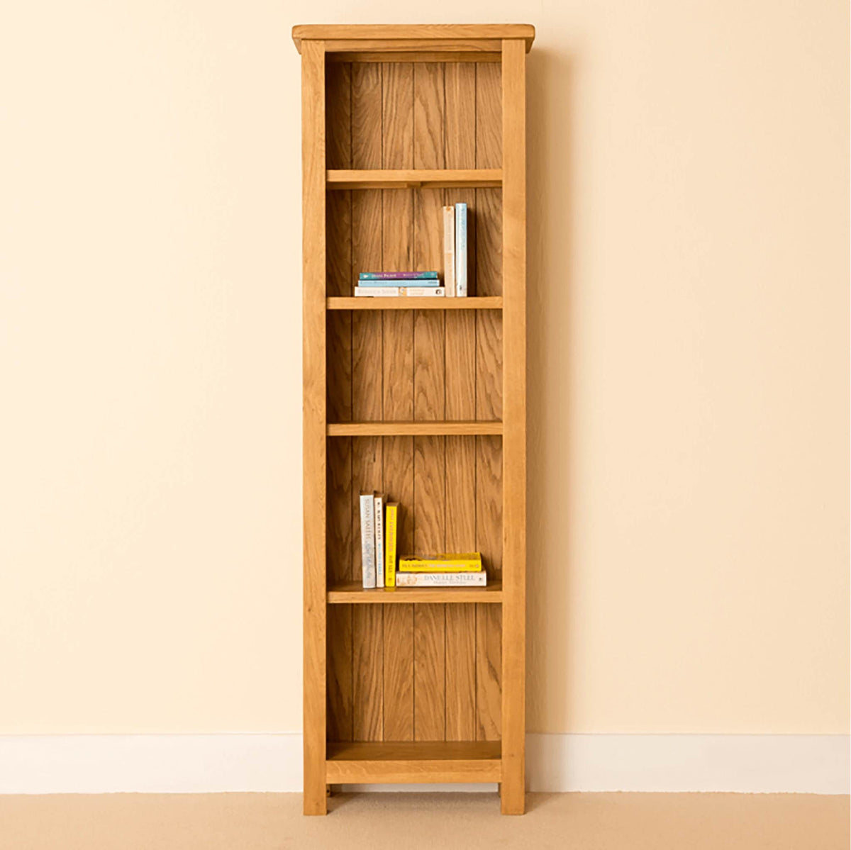 slim bookshelf 2 shelf
