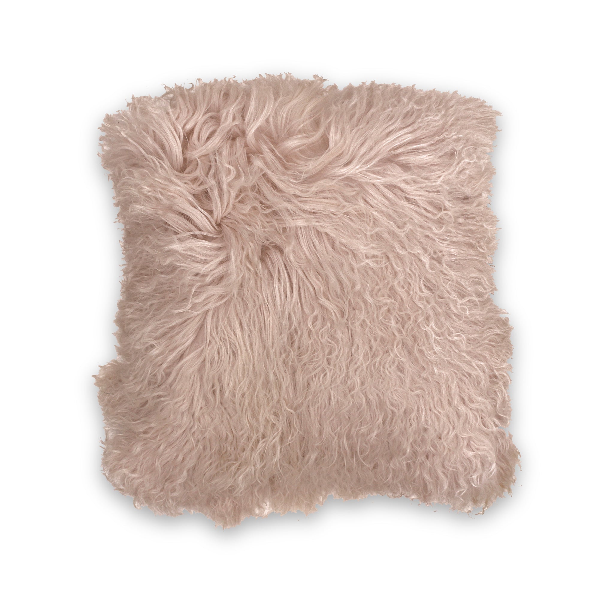 Griffiths Sheepskin With Faux Suede Sqaure Scatter Cushion Roseland