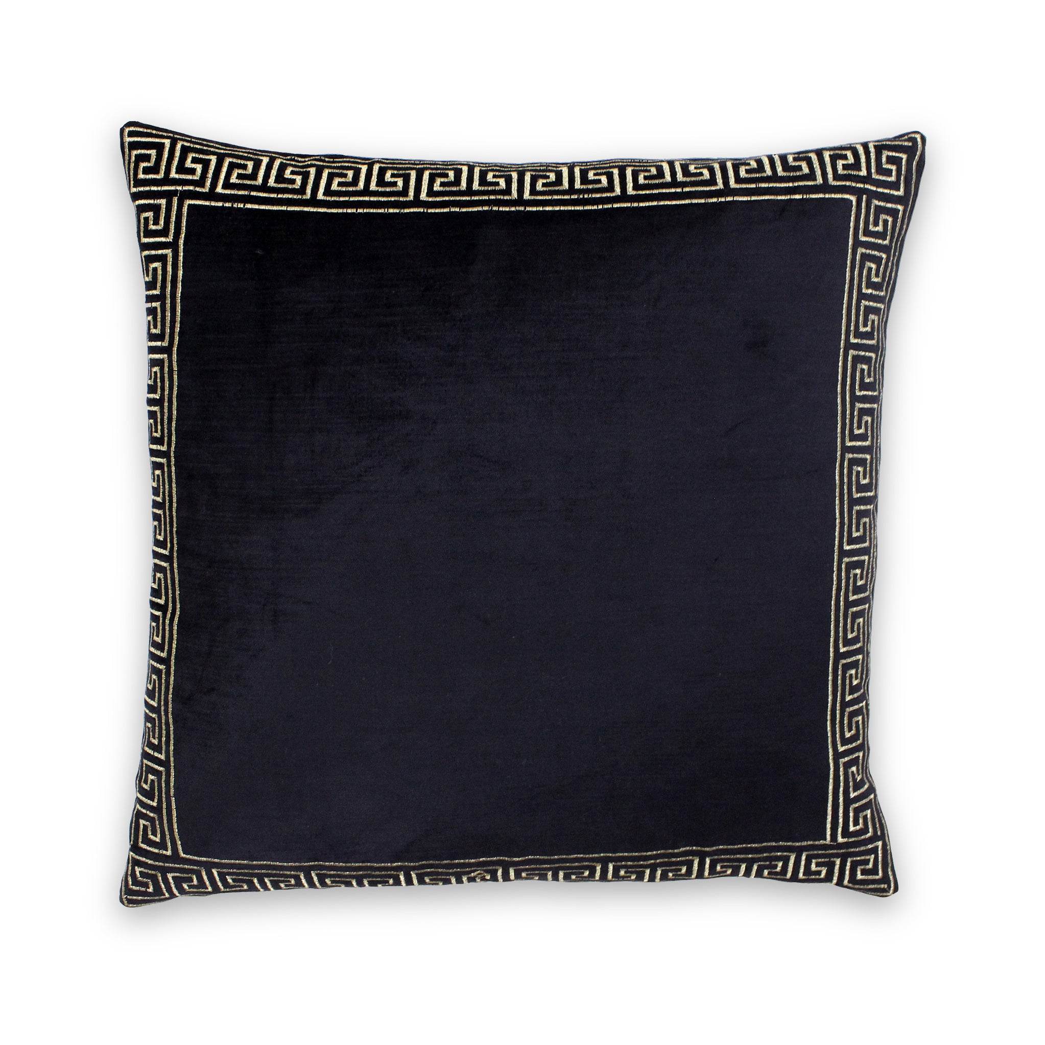 Locus Large Square Art Deco Greek Scatter Cushion Accent Pillow