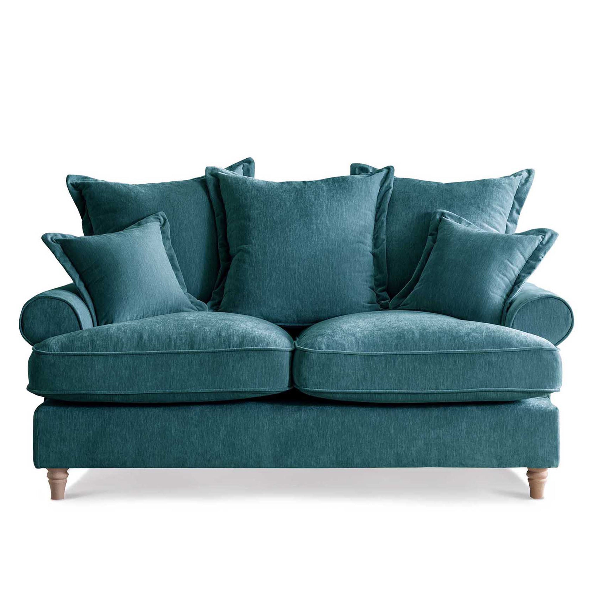 Riley Pillow Back 2 Seater Sofa 8 Colours Made In Uk Roseland