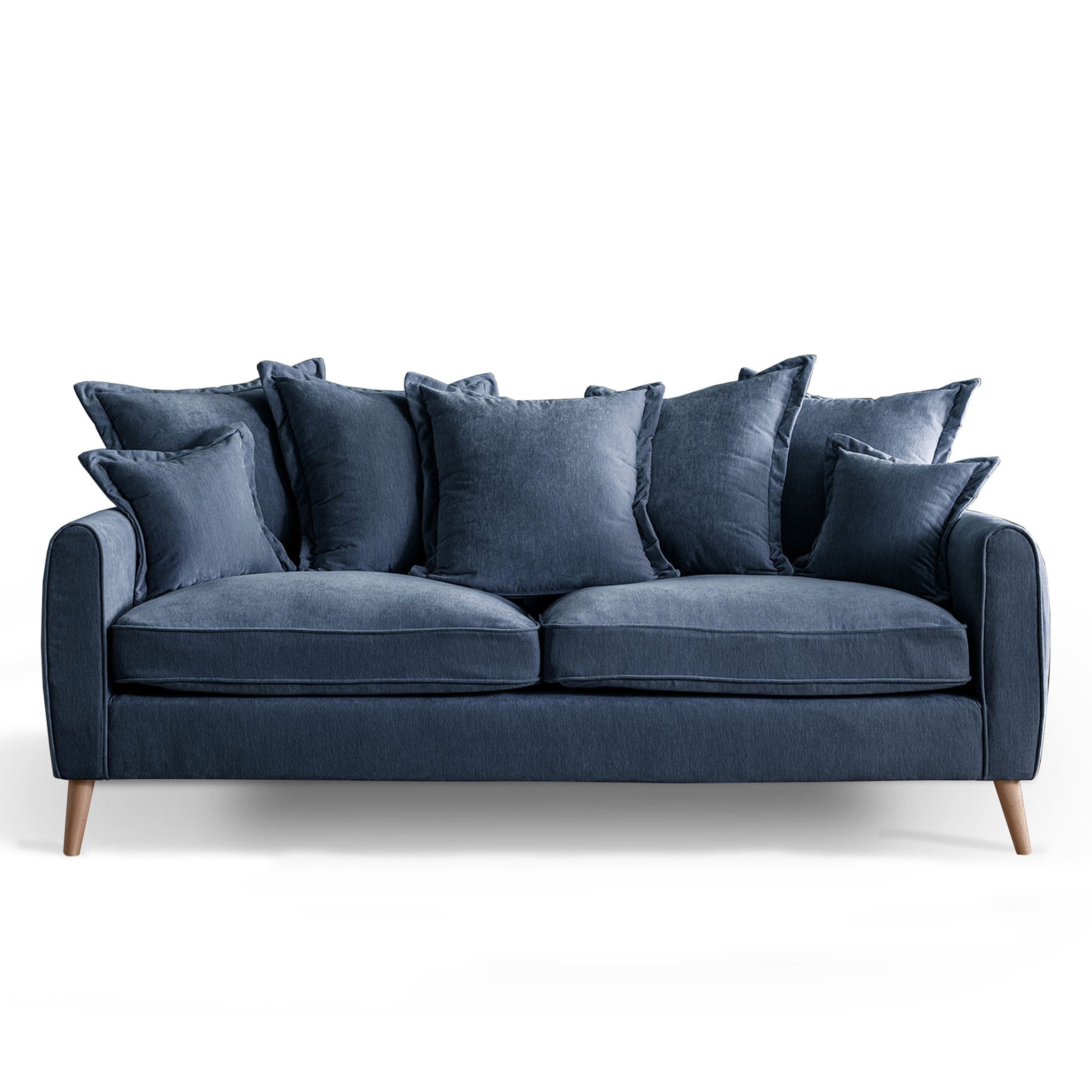 Rowen Pillow Back 4 Seater Sofa 8 Colours Made In Uk Roseland