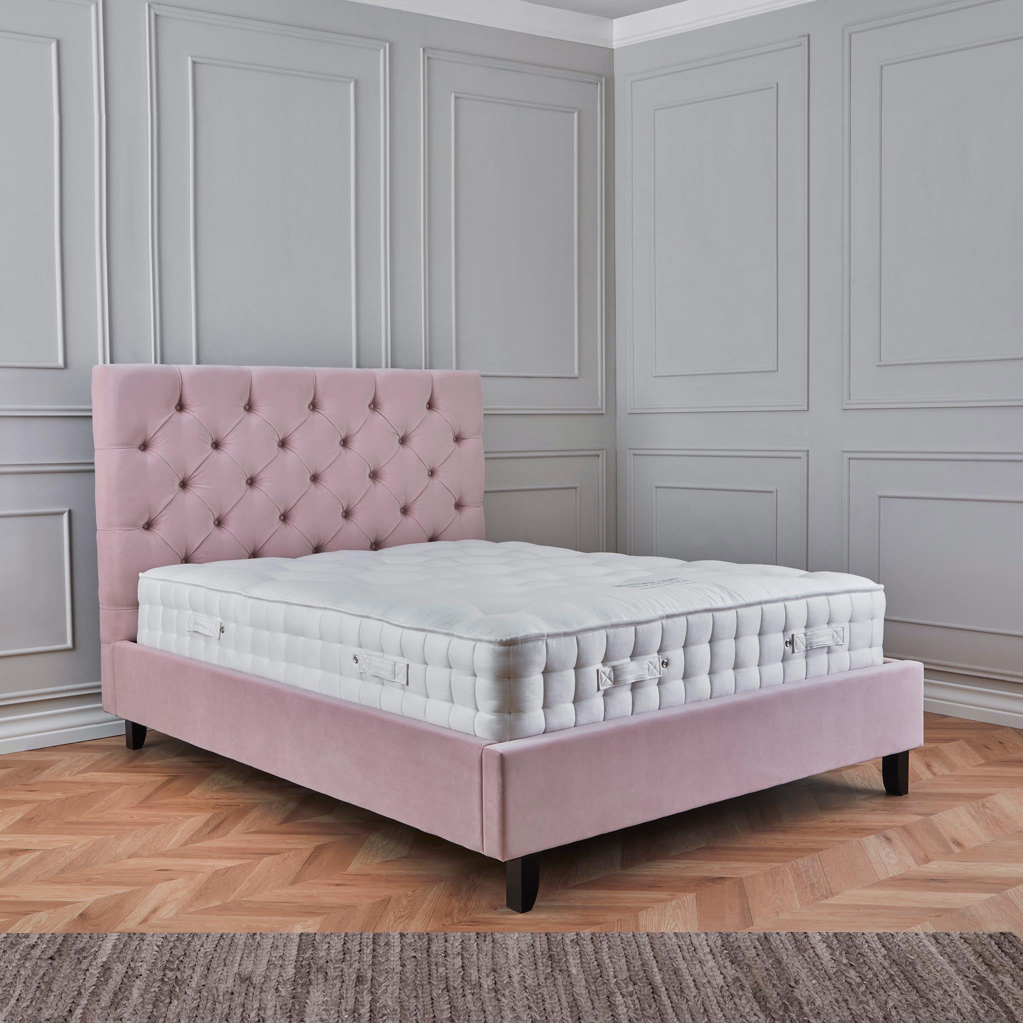 Francis Velvet Ottoman Storage Bed Upholstered Beds Storage Beds