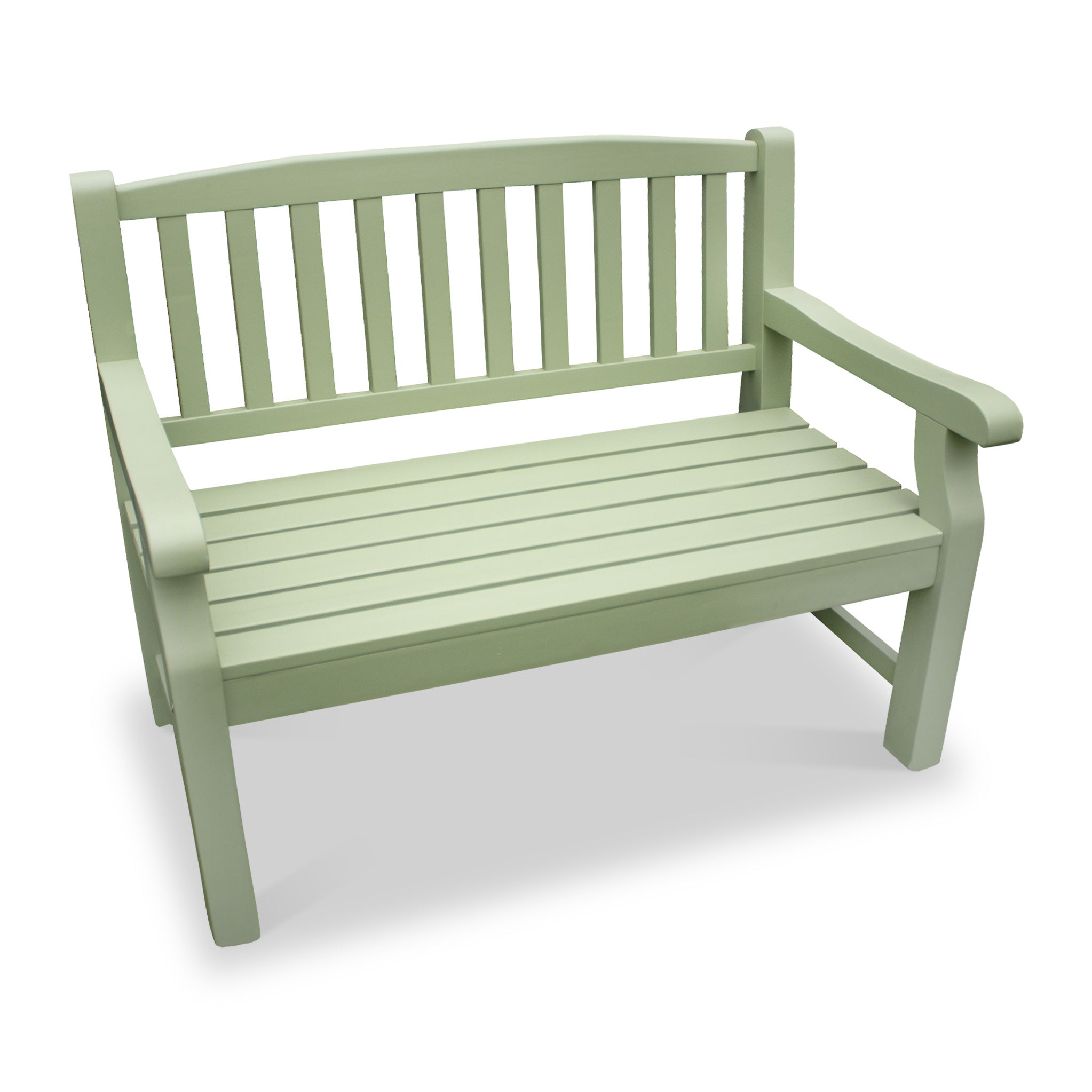 Porto Sage Green 2 Seater Acacia Garden Turnberry Bench Roseland