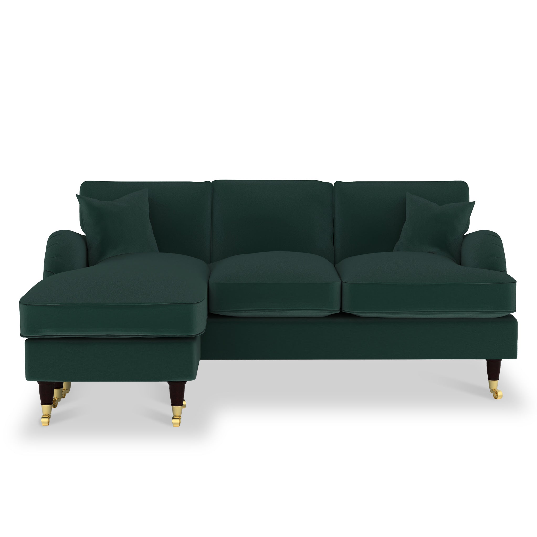 Hattie Velvet Chaise Sofa Roseland