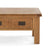 Zelah Oak Coffee Table with Drawer - Close up of table top