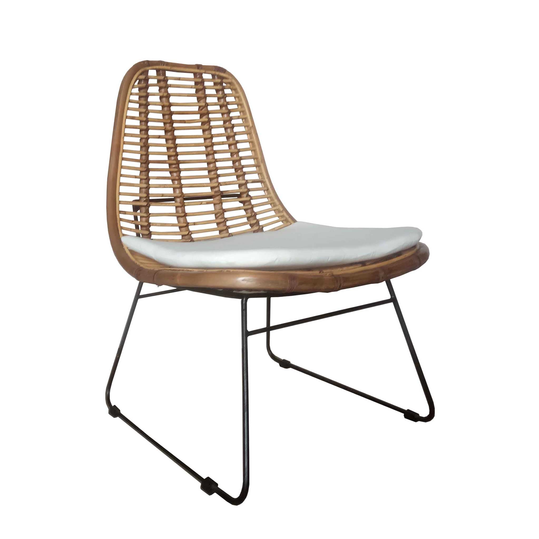 Miri Rattan Stylish Accent Or Dining Indoor Chair Roseland