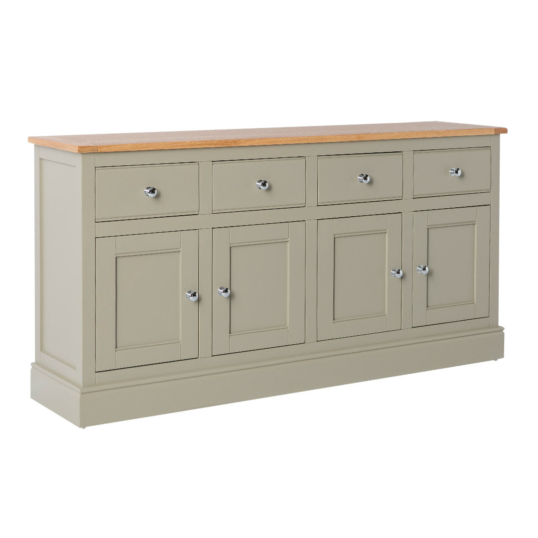 Bude Extra Large Sideboard Oak Tops Colour Options Roseland