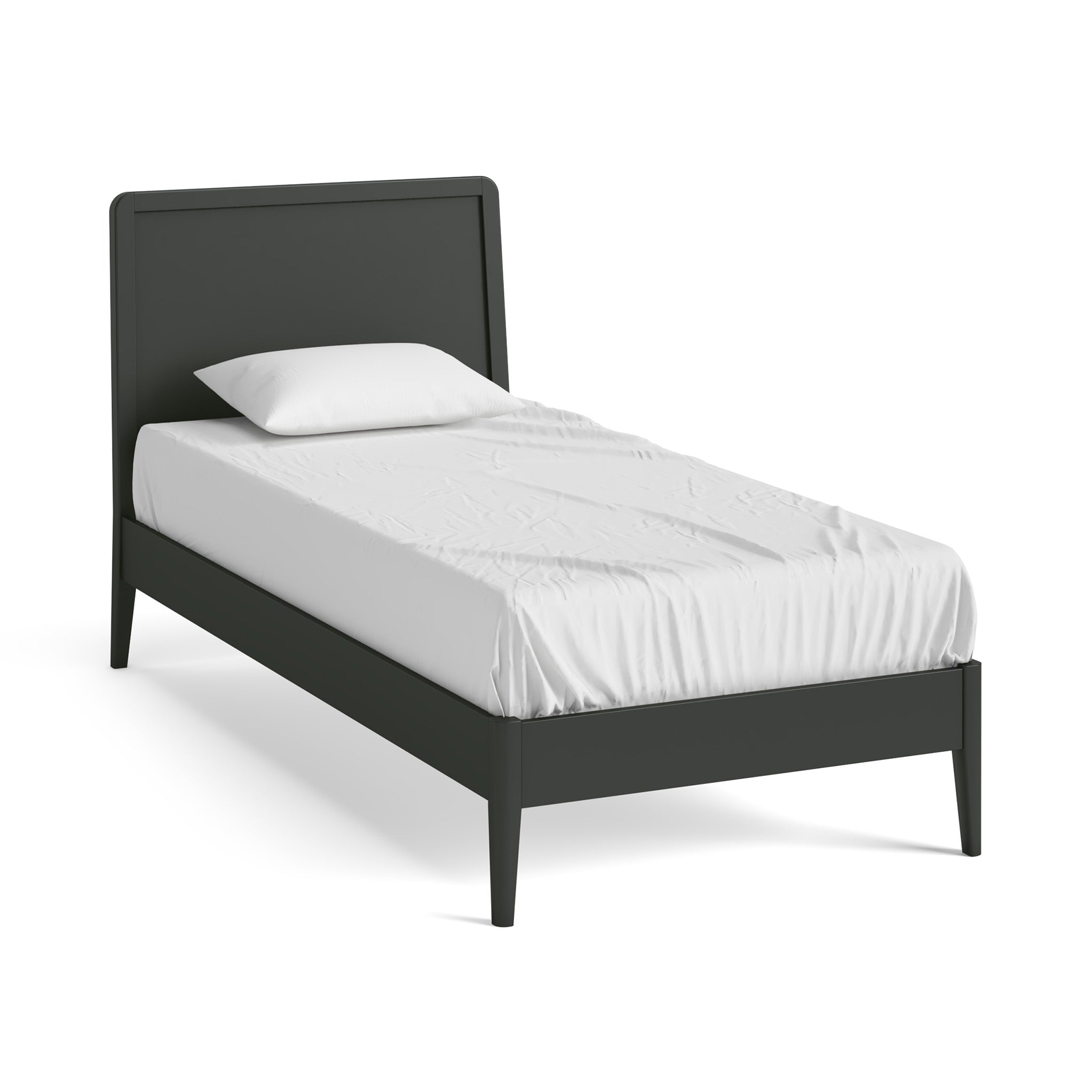 Dumbarton Charcoal Bed Frame Dark Grey Roseland