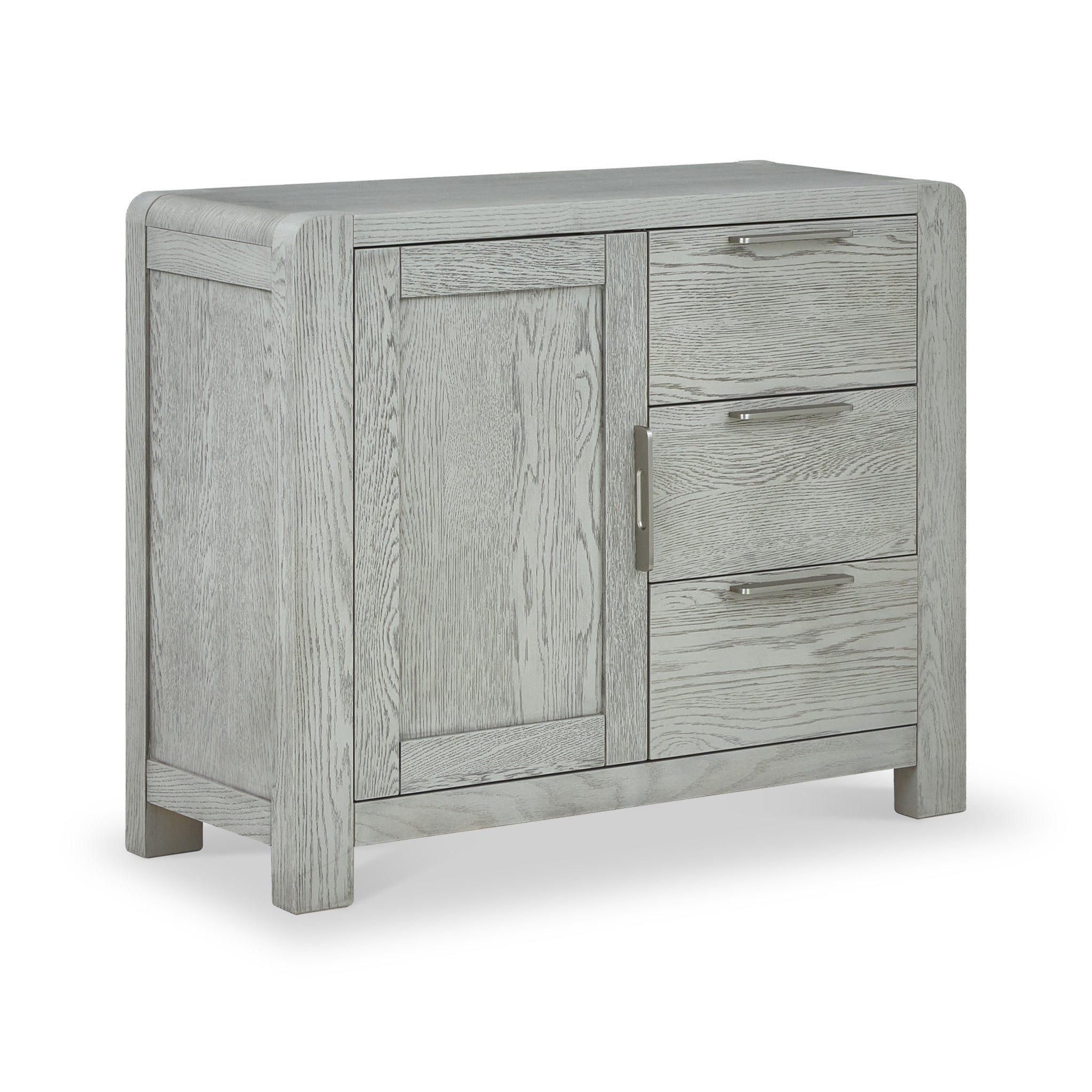 Cardona Grey Small Sideboard Cabinet With Drawers Roseland