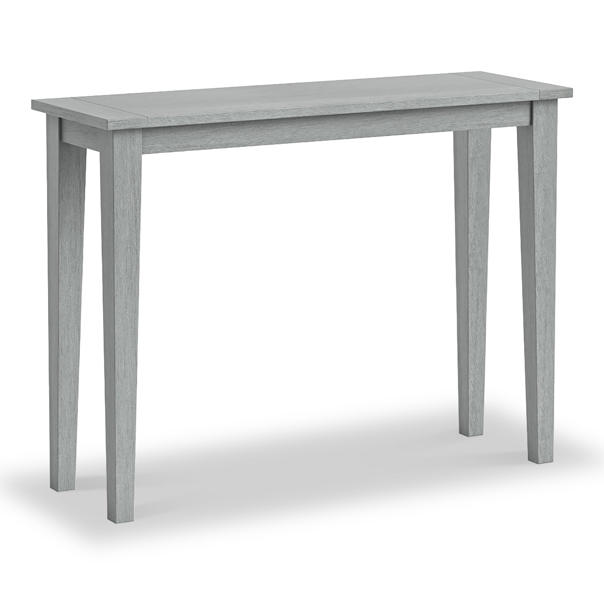 Elise Acacia Wood Console Table In Black Or Grey Roseland