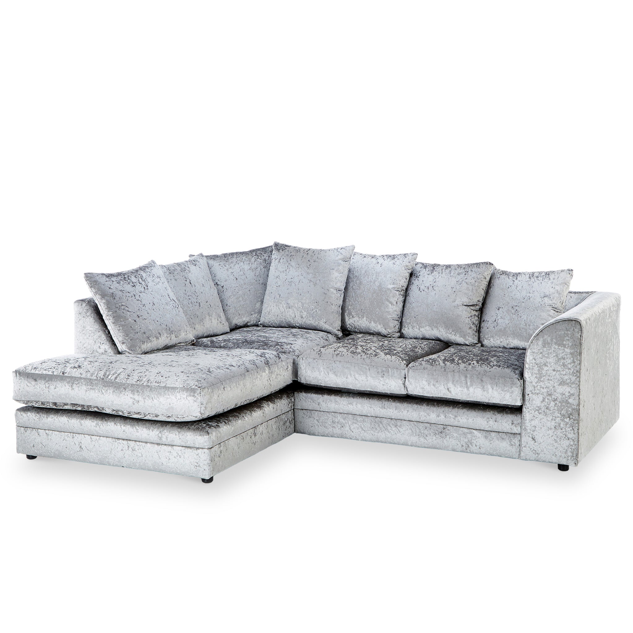 crushed velvet recliner sofa