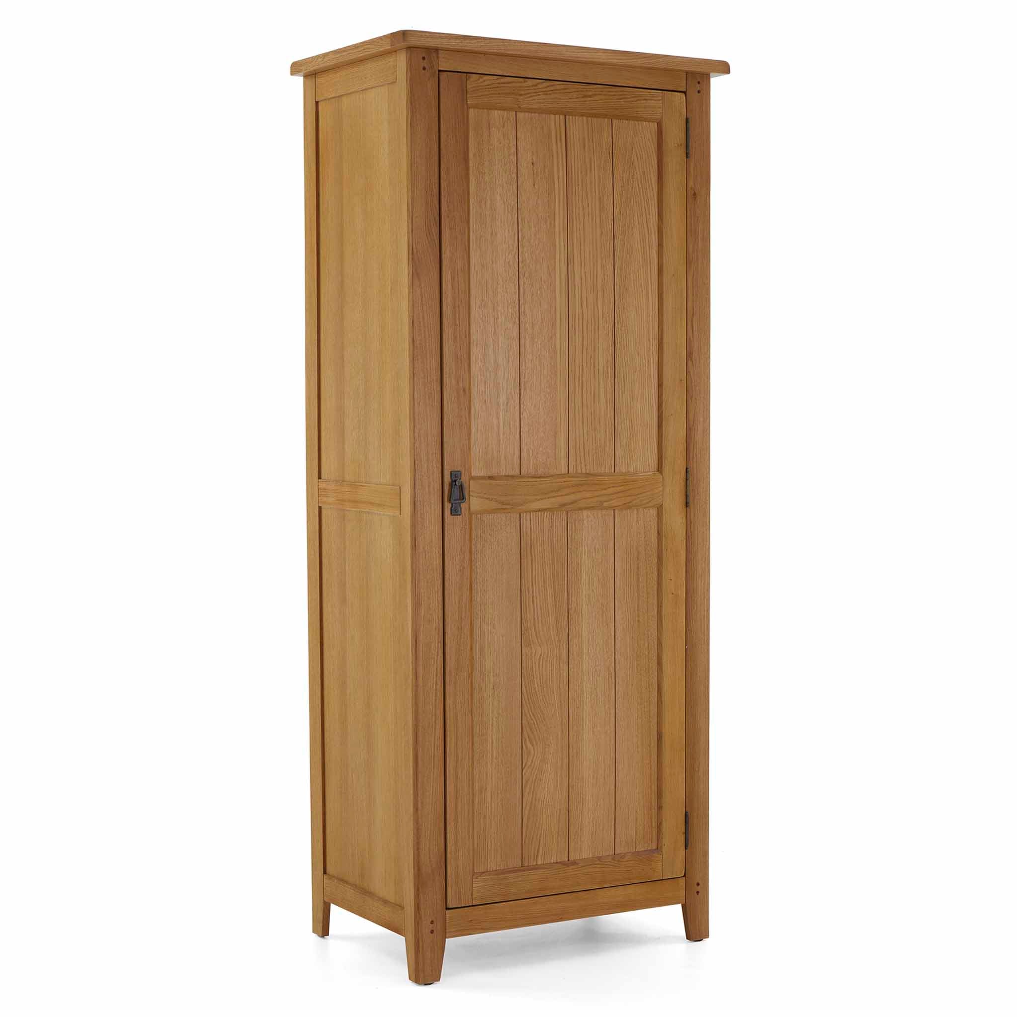 Broadway Oak Single Wardrobe All Hanging Roseland