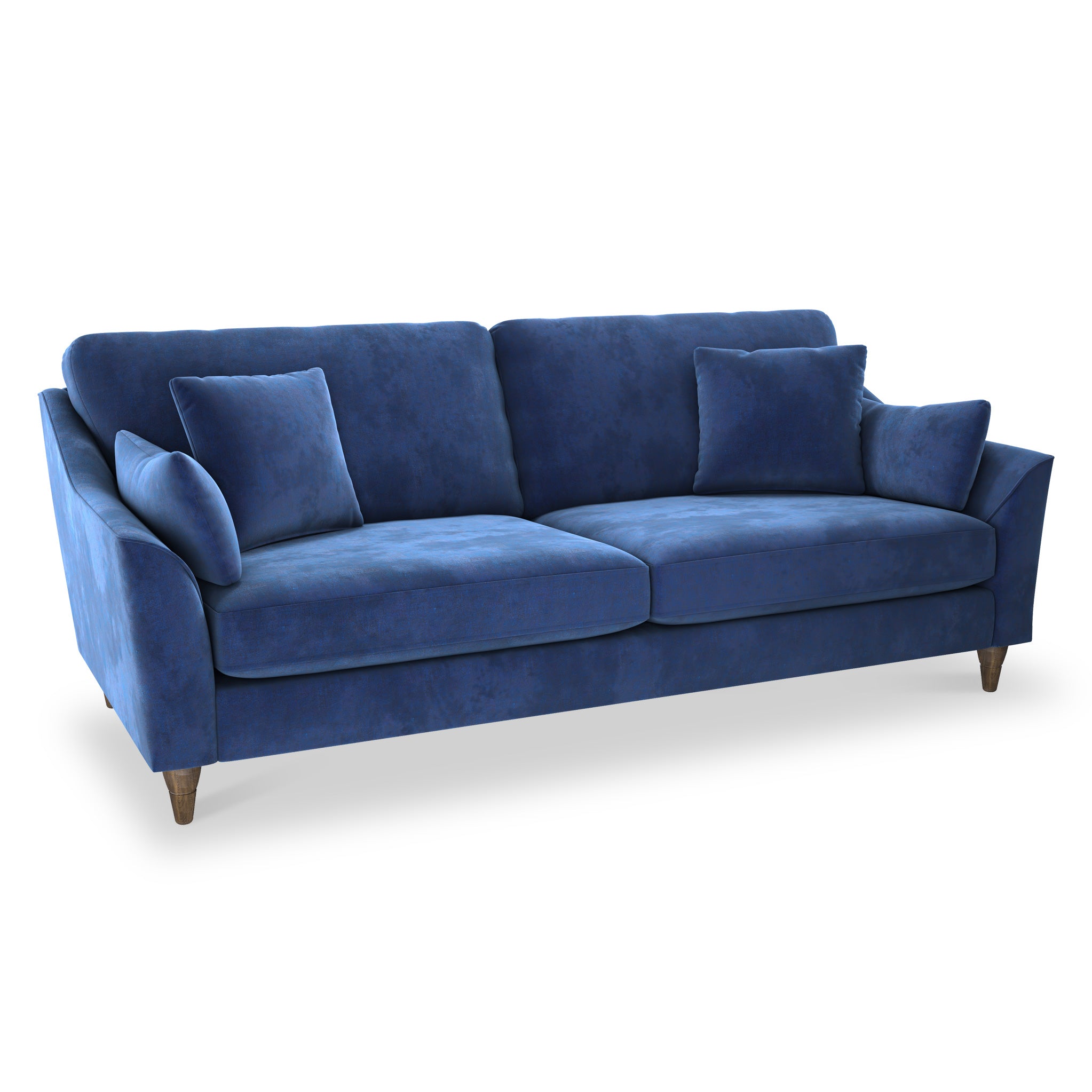 Charice 3 Seater Fabric Sofa Chic Modern Couch Roseland