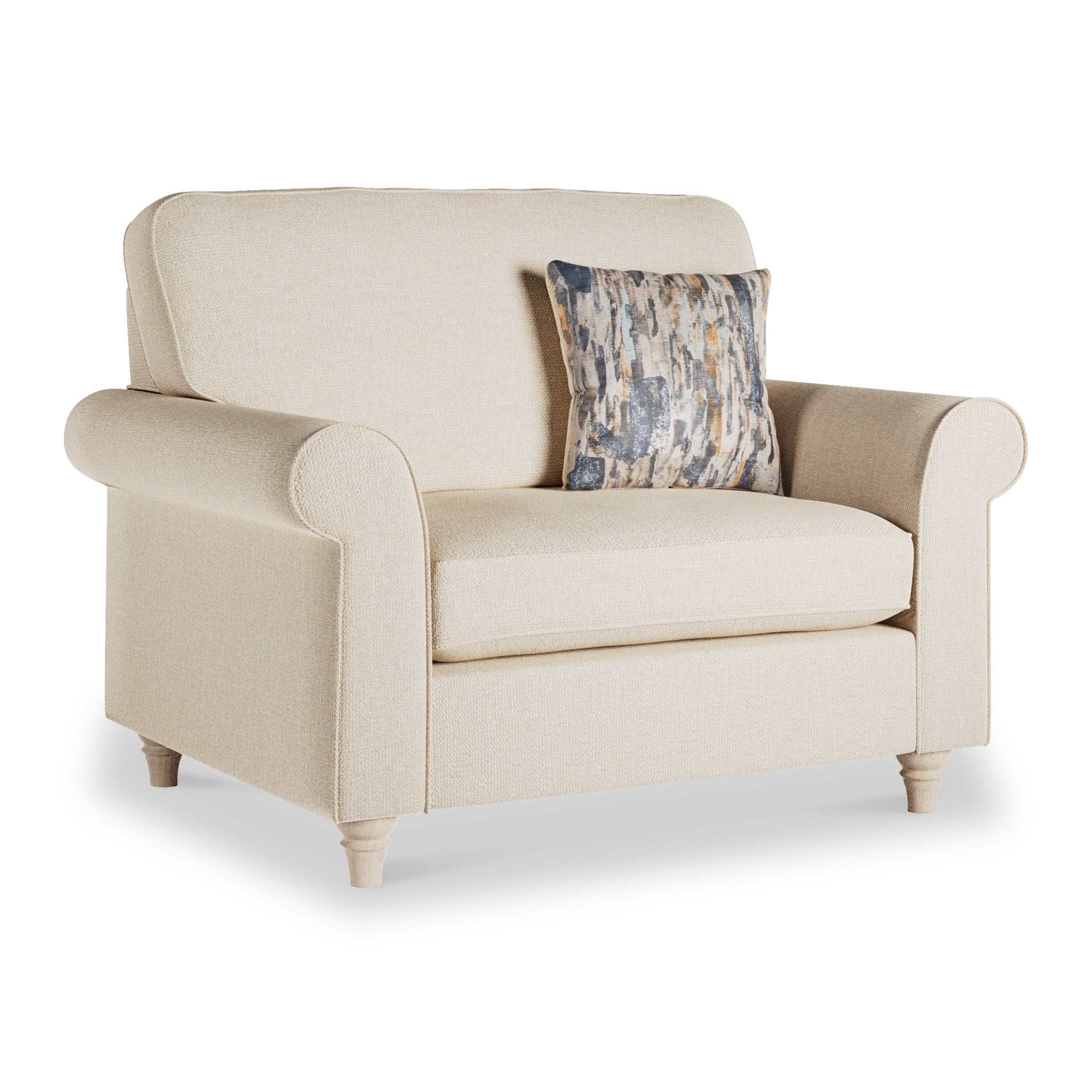 Jude Fabric Armchair Comfortable Stylish Chair Roseland