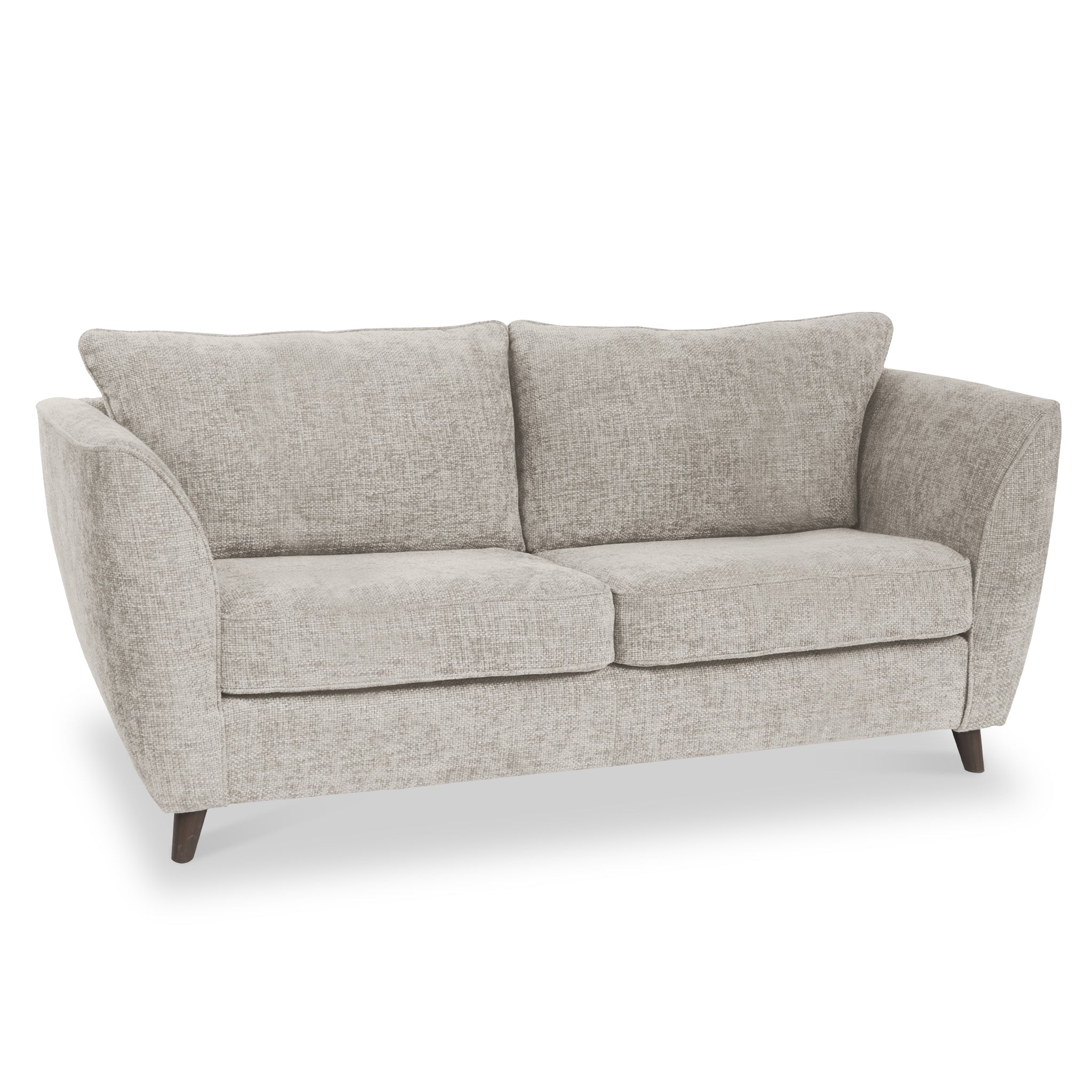 Tamsin 3 Seater Fabric Sofa Mid Century Modern Couch Roseland