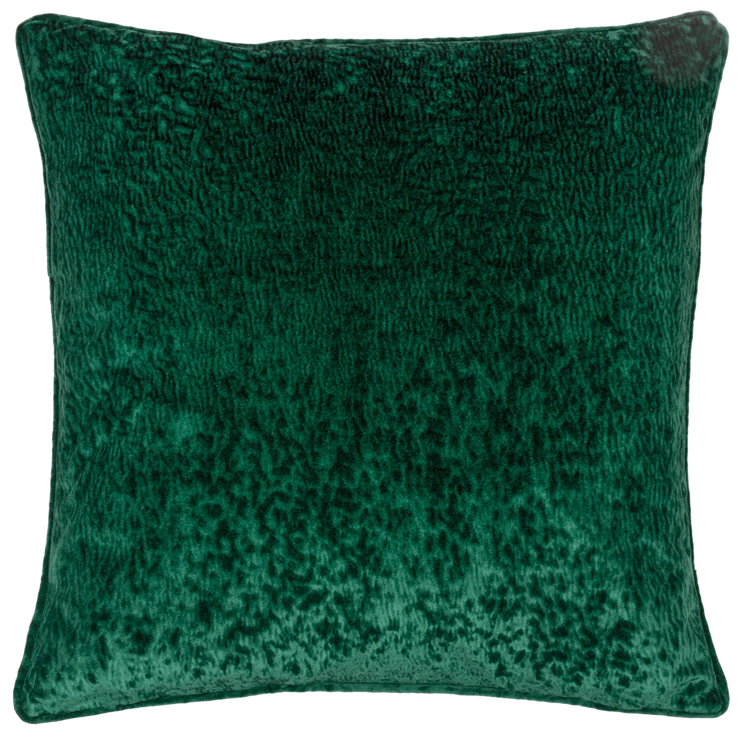 Ripple Large 50cm Polyester Velvet Square Cushion