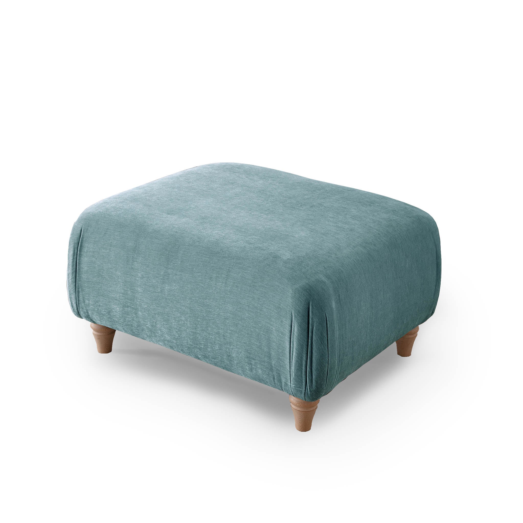 Riley Pillow Back Footstool 8 Colours Made In Uk Roseland