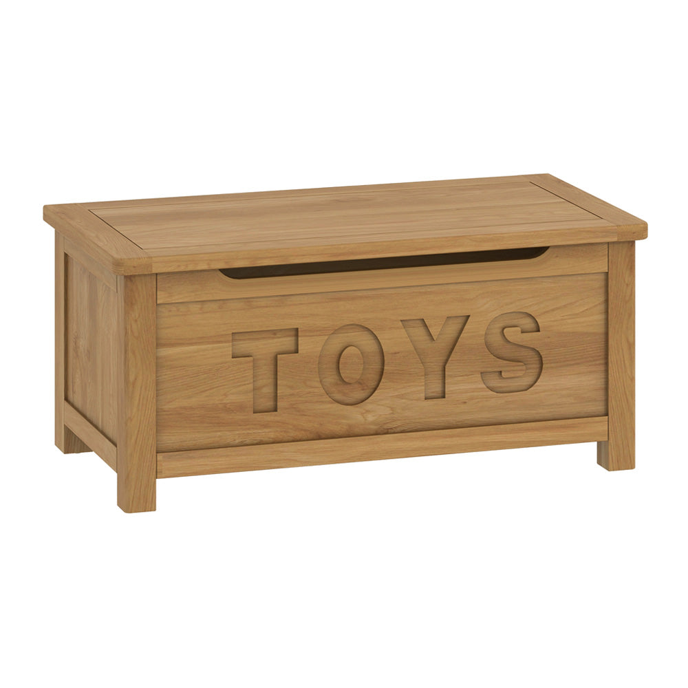 oak toy box