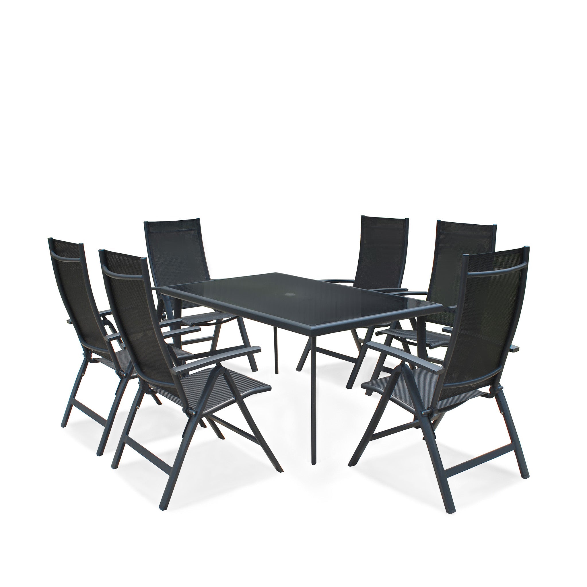 Sorrento Outdoor Living 6 Seat Round Garden Dining Set Roseland