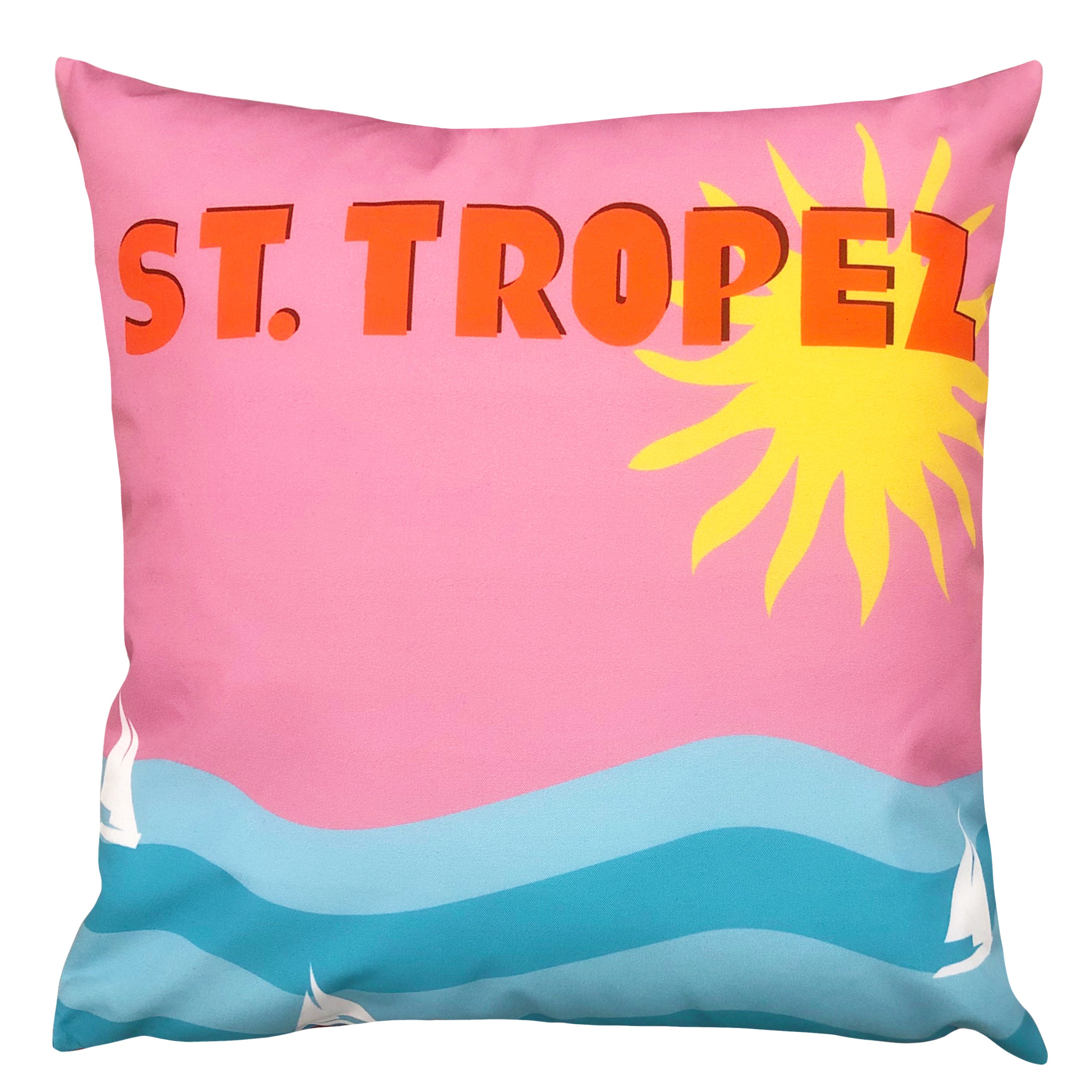 Tropez 43cm Outdoor Polyester Square Cushion Roseland