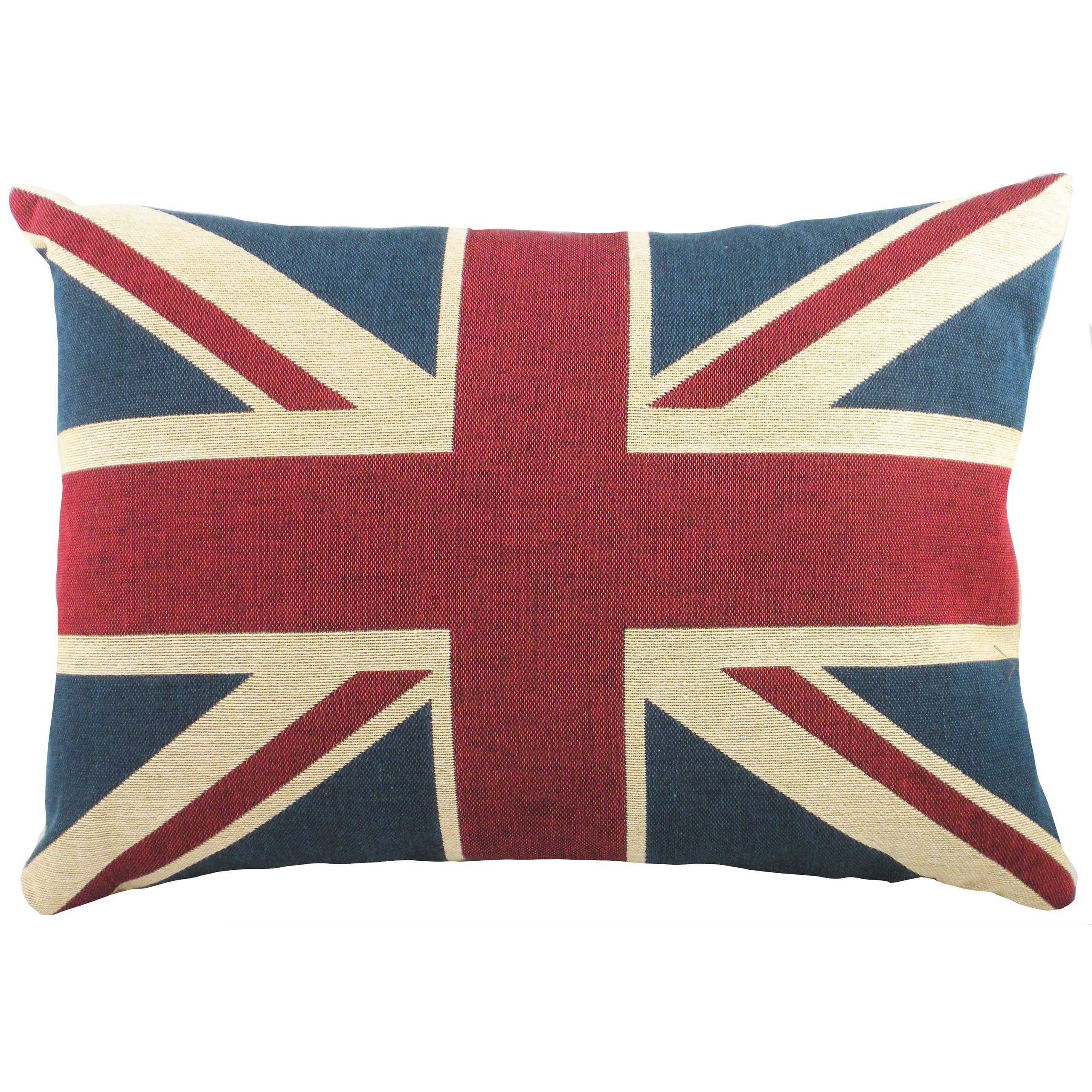 British Flag Boudoir Scatter Cushion Union Jack Tapestry Pillow