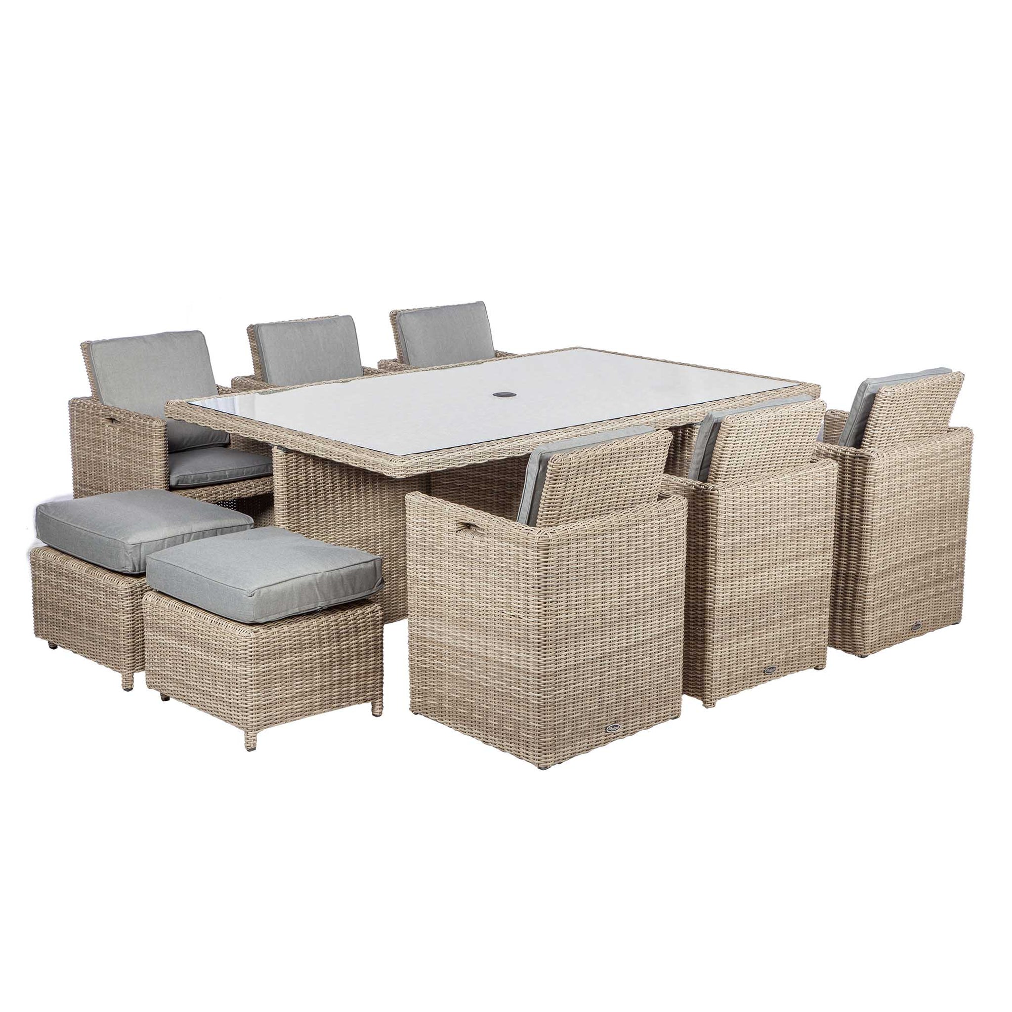 10 seater cube set