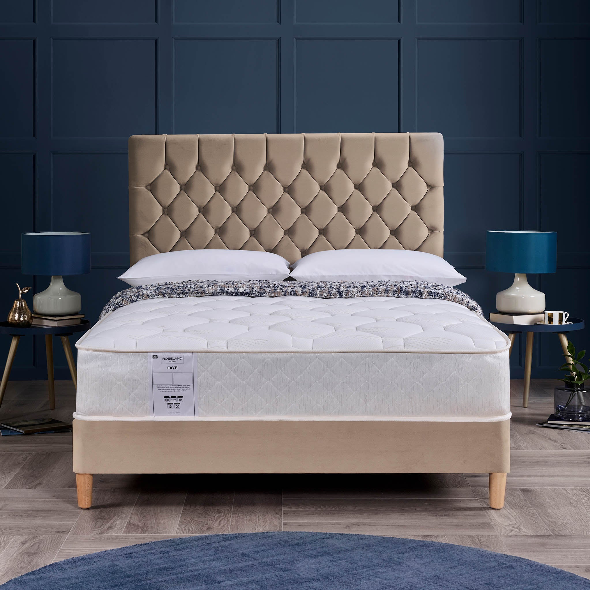 Faye 1000 Pocket Quilted Mattress Roseland Sleep Roseland