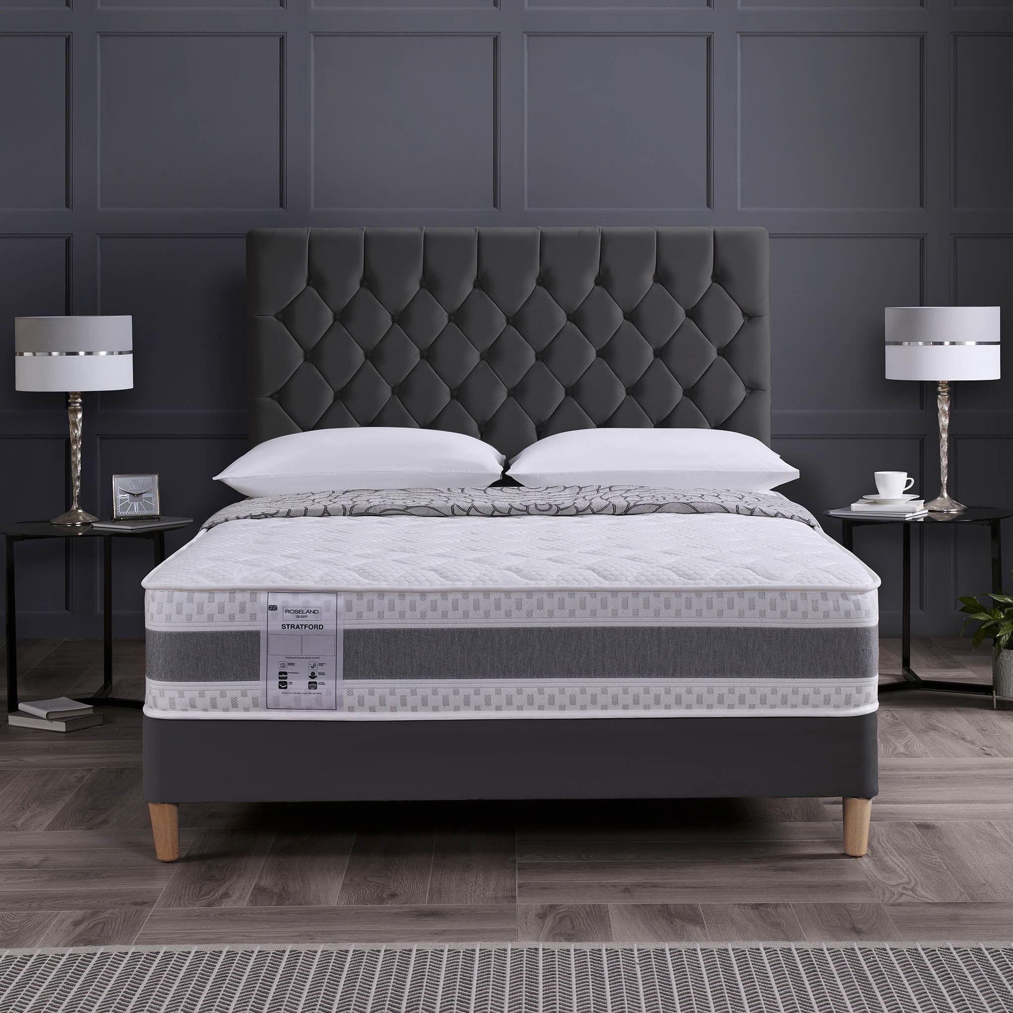 Stratford Memory Coil Quilted Mattress By Roseland Sleep Roseland