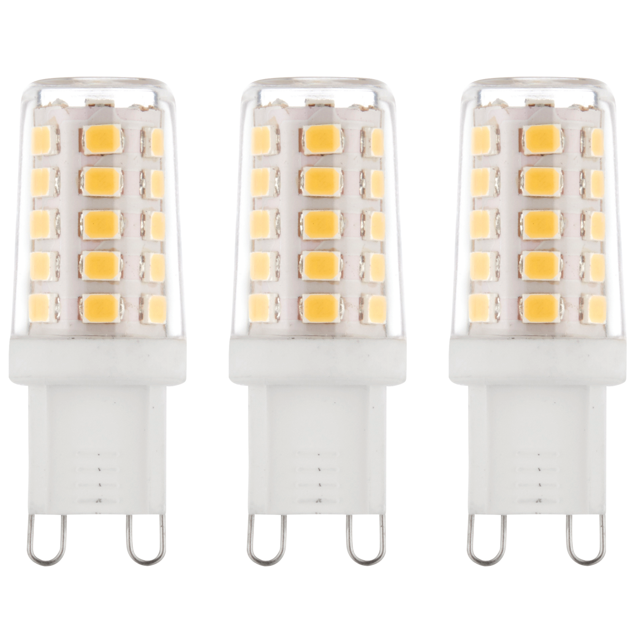 Ampoule Led G9 3W, Equivalente 20W 28W Halogène 280Lm, Blanc Chaud