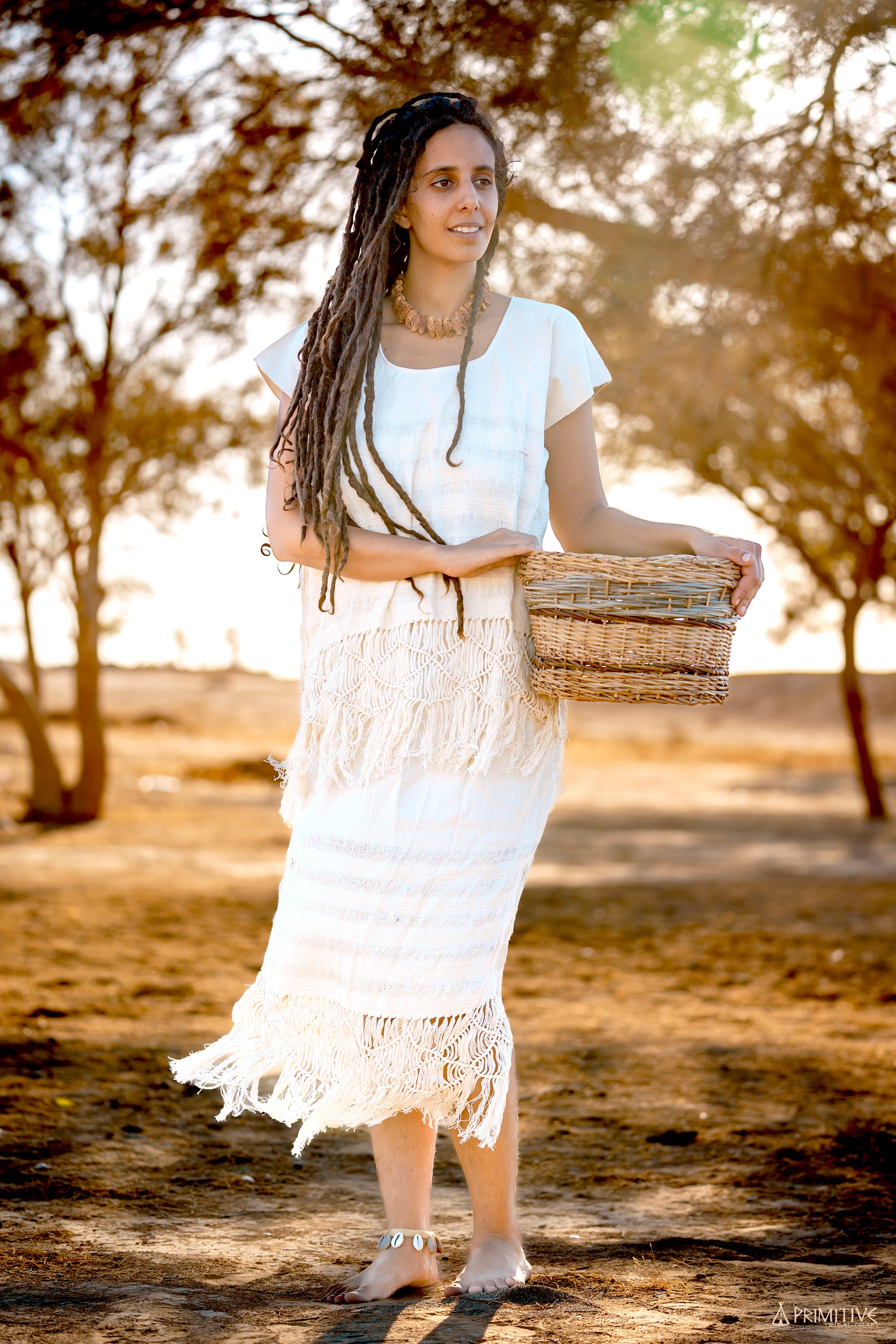 Oaxaca ⋙ Woven Cotton Outfit ⋙ Skirt and Top – Primitive Tribal Craft