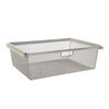 Gliding Drawers, Bundle Mesh Frame And Basket System 600mm - The Organised Store