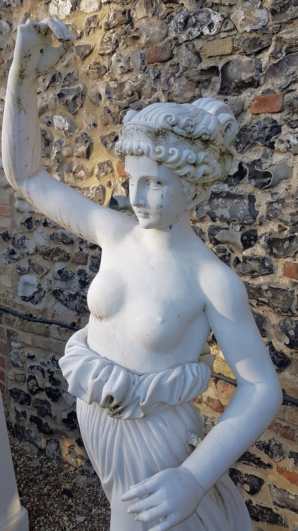 Hebe Life Size Statue Carved In White Marble After The Antique Uk