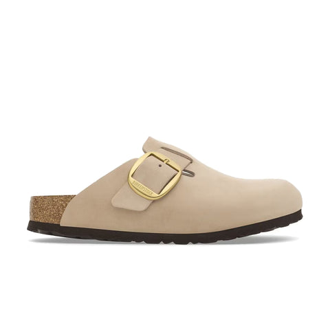 BOSTON BIG BUCKLE NUBUCK LEATHER - SANDCASTLE