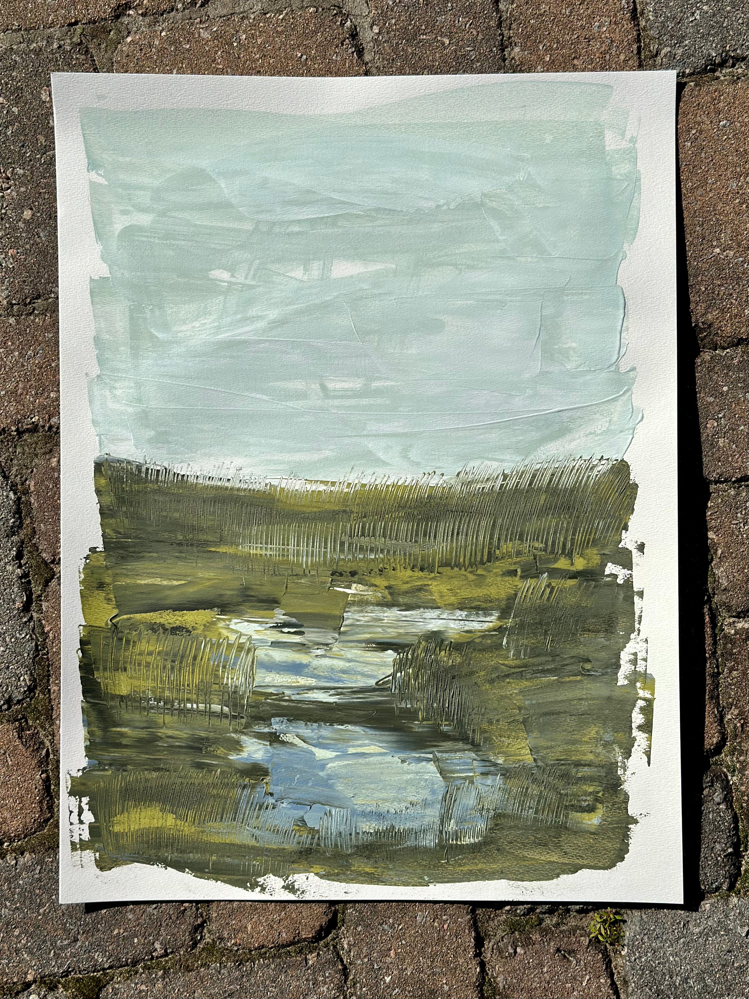 18x24 Marsh Day I