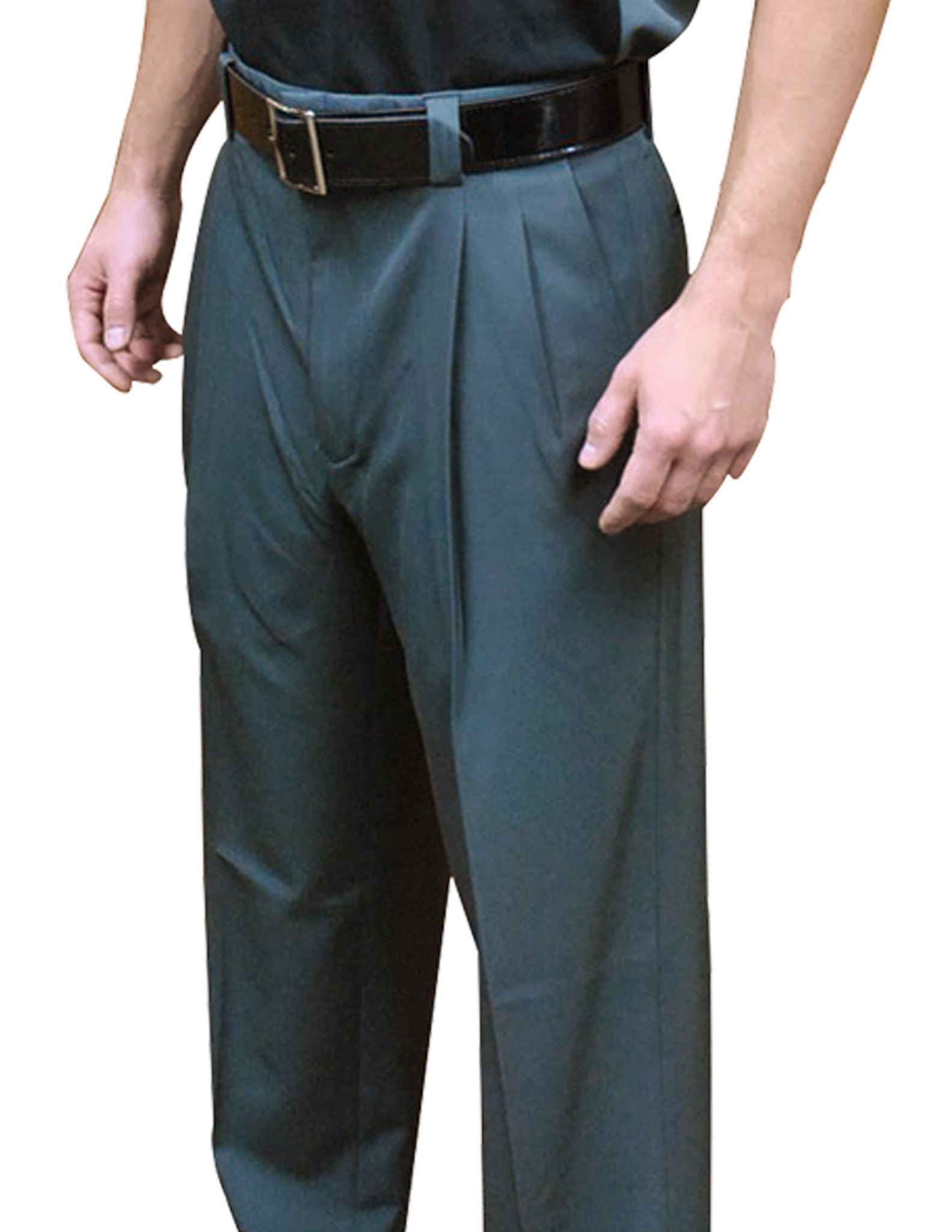 BBS390DG - Smitty "4-Way Stretch" Pleated Base Pants - Dark Grey