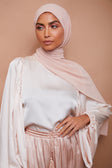 Instant Premium Jersey Hijab - Dark Taupe