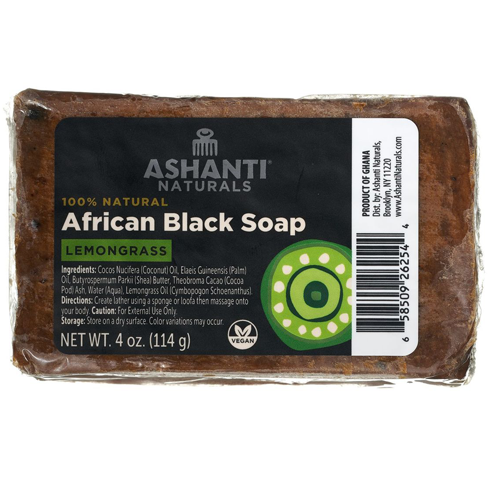 100% Pure & Creamy African Black Soap - 16 oz. – AshantiNaturals