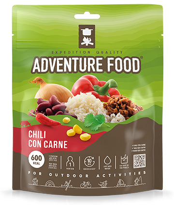 Adventure food Chili con carne - Frysetørret Mad