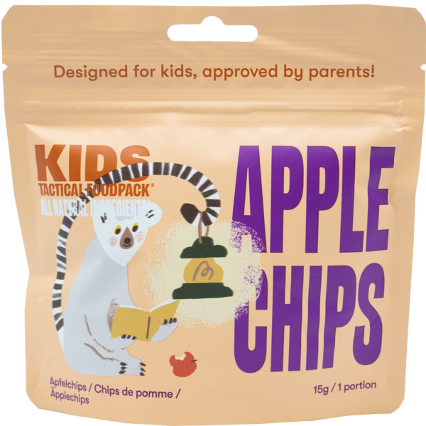 Se Æble Chips Kids - Tactical Foodpack hos Survivalstore.dk