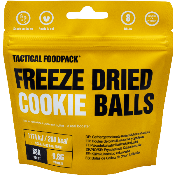 4: Cookie Balls Frysetørret - Tactical Foodpack