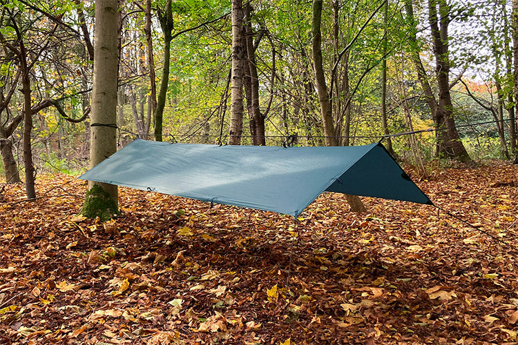 Se DD Hammocks SuperLight Tarp S hos Survivalstore.dk