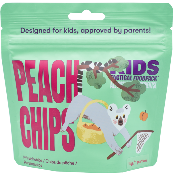 Billede af Fersken Chips Kids - Tactical Foodpack