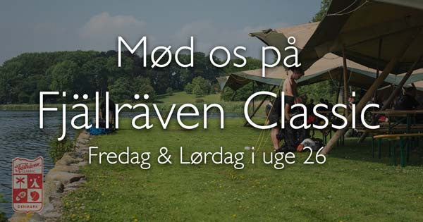 Valdemars slot -Fjällräven Classic - mora kniv - survivalstore.dk